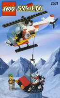 Набор LEGO 2531 Спасательный вертолет и джип