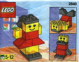 Набор LEGO 2840 Девочка. Промо-набор Данон