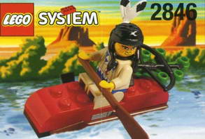 Набор LEGO 2846 Индеец в Каноэ