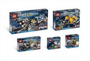 Набор LEGO 2853300 Наборов Космической Полиции