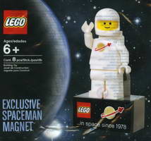 Набор LEGO 2855028 Магнит Белый Космонавт