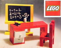 Набор LEGO 291 Школьная парта и доска