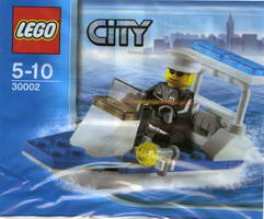 Набор LEGO 30002 Полицейский катер
