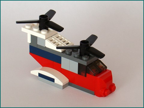 Набор LEGO Двухосный транспортный вертолет типа 'Чинук'