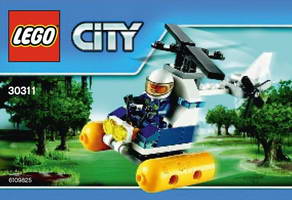 Набор LEGO 30311 Полицейский Болотный Вертолет