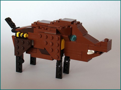 Набор LEGO MOC-1531 Кабан