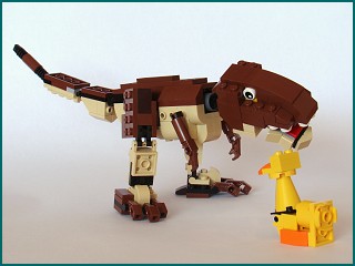 Набор LEGO Тиранозавр и утка