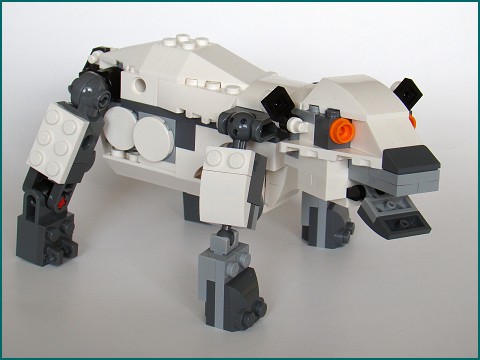 Набор LEGO MOC-2974 Белый медведь