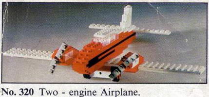 Набор LEGO 320-2 Самолет