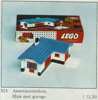 Набор LEGO 324-2 Дом с гаражом