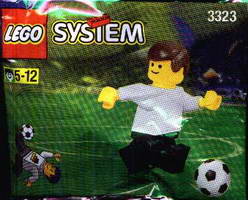 Набор LEGO 3323 Немецкий Футболист с Мячом