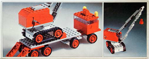 Набор LEGO 337-2 Truck with Crane and Caterpillar Track