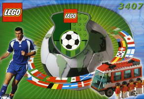 Набор LEGO 3407 Красный автобус