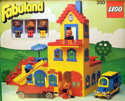 Набор LEGO 350-3 Town Hall with Leonard Lion & Friends