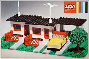 Набор LEGO 353 Terrace House with Car and Garage