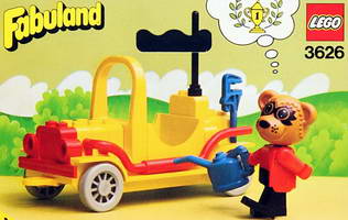 Набор LEGO 3626 Спортивная машина енота Роджера