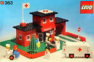 Набор LEGO 363 Больница и фигурки