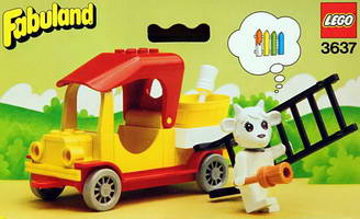 Набор LEGO 3637 Gertrude Goat's Painter's Truck