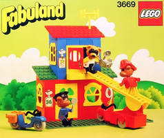 Набор LEGO 3669 Пожарная станция и полицейский участок
