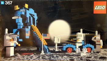 Набор LEGO 367 Посадка на Луну