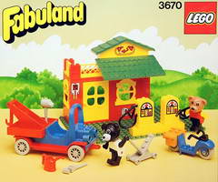 Набор LEGO 3670 Станция техобслуживания (сервиса)