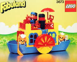 Набор LEGO 3673 Пароход