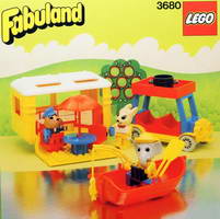 Набор LEGO 3680 Дом на колесах (фургон для кемпинга)