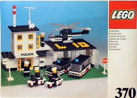 Набор LEGO 370 Полицейский участок