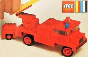 Набор LEGO 374-2 Пожарная машина