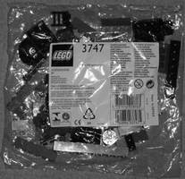 Набор LEGO 3747 Серые кирпичики для сборки поезда