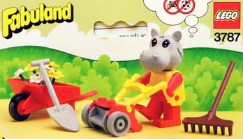 Набор LEGO 3787 Hannah Hippopotamus, Gardener