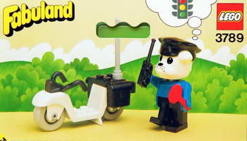 Набор LEGO 3789 Полицейский мотоцикл