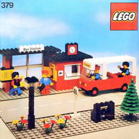 Набор LEGO 379 Автобусная остановка (автовокзал)