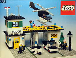 Набор LEGO 381-2 Полицейский участок