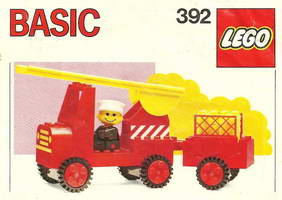 Набор LEGO 392-2 Пожарная машина