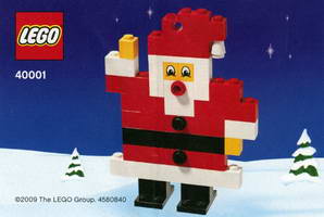 Набор LEGO 40001 Санта-Клаус