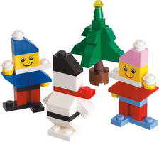 Набор LEGO 40008 Лепка Снеговика