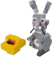 Набор LEGO 40053 Пасхальный Кролик с Корзинкой