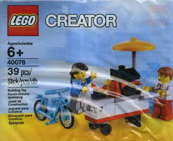 Набор LEGO Тлежка с Хот-Догами
