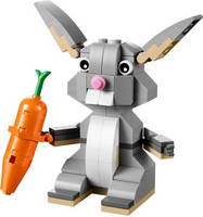 Набор LEGO 40086 Пасхальный Кролик с Морковкой