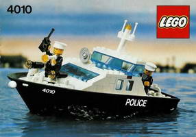 Набор LEGO 4010 Полицейский спасательный катер
