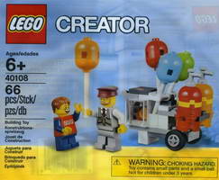 Набор LEGO 40108 Тележка с воздушными шариками