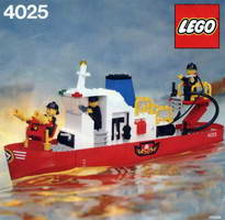 Набор LEGO 4025 Пожарный катер