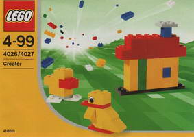 Набор LEGO 4027 Канистра с Красной Крышкой