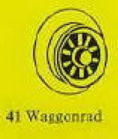Набор LEGO 41 Train Wagon Wheels in Red