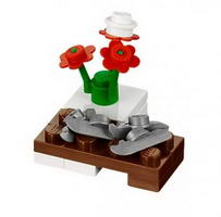 Набор LEGO 41016-17 Коньки с цветами и снегом