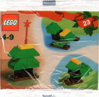 Набор LEGO 4124-24 Рождественская/Новогодняя елка