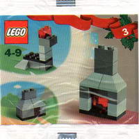 Набор LEGO 4124-4 Камин