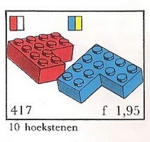 Набор LEGO 417-4 Угловые кирпичики