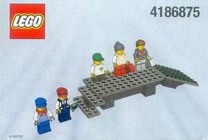 Набор LEGO 4186875 Платформа с Минифигурками